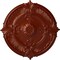 Ekena Millwork Attica Acanthus Leaf Ceiling Medallion (Fits Canopies up to 3 1/4"), 30 1/8"OD x 1 1/2"P, Firebrick CM30ATFIF - alternate 1